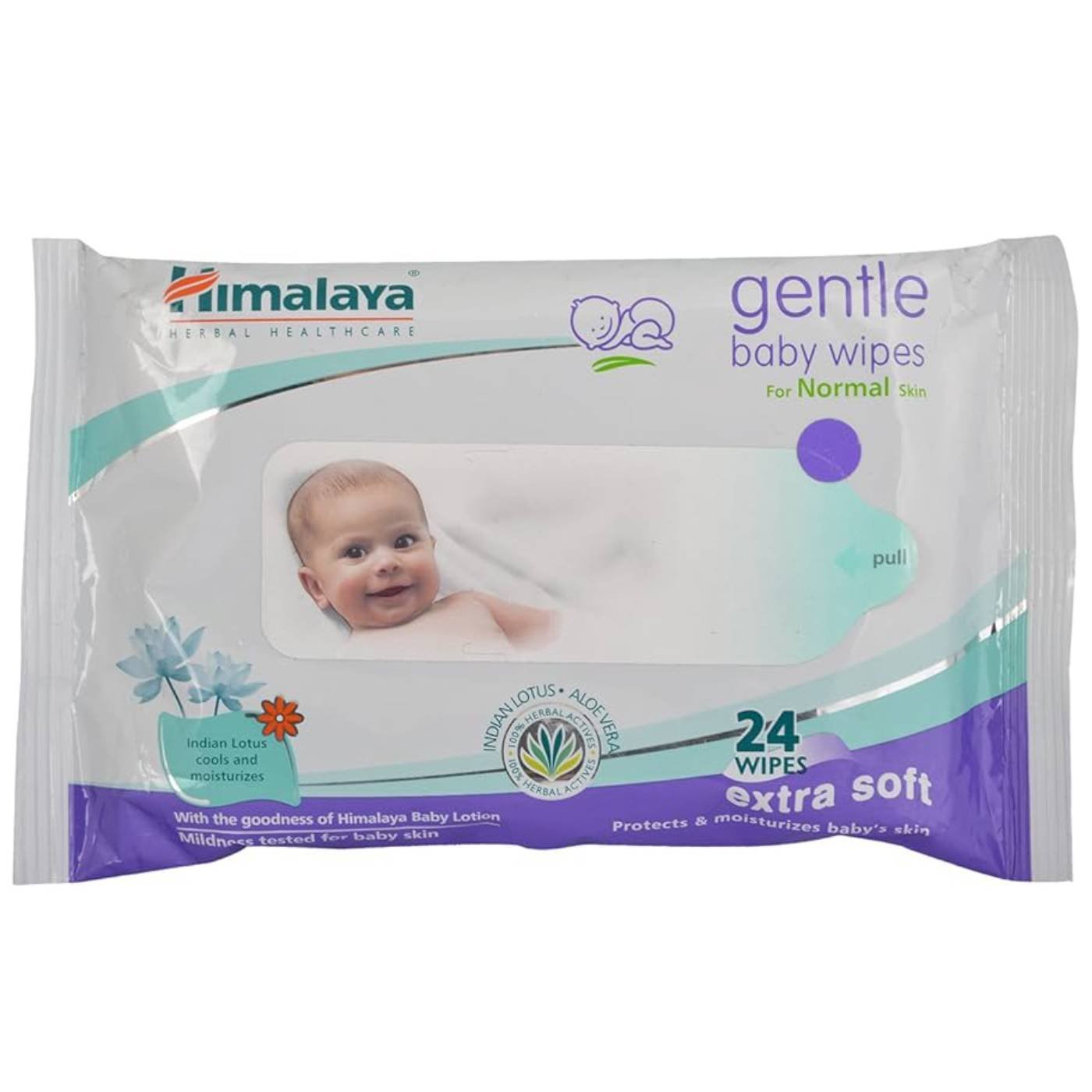 HIMALAYA GENTLE BABY WIPES 24S